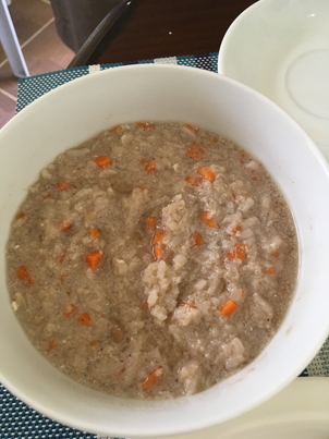 お腹を壊したときに用意してもらったご飯