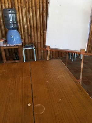 教室の中