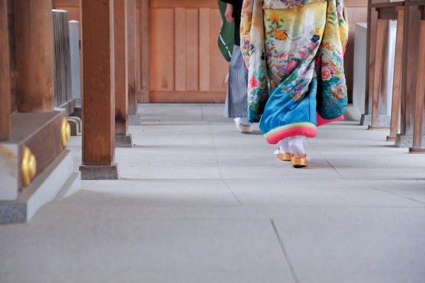 神社の写真