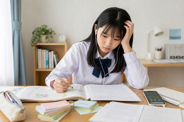 英語苦手な中学生